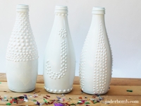 ﻿JADERBOMB Textured Faux Milk Glass